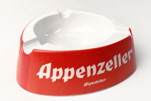 Appenzeller Alpenbitter Aschenbecher, rot